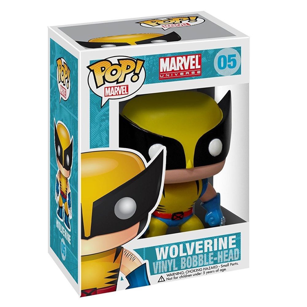Funko Pop! Marvel: X-Men – Unmasked Wolverine Brown Suit #720 Vinyl Figure Shop Exclusive