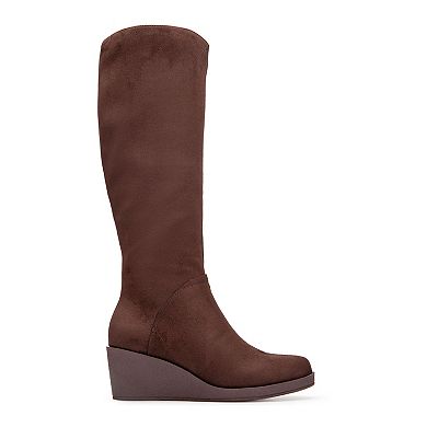 aerosoles binocular tall suede boots