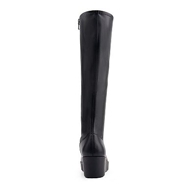 Aerosoles Cecina Women's Wedge Knee-High Boots