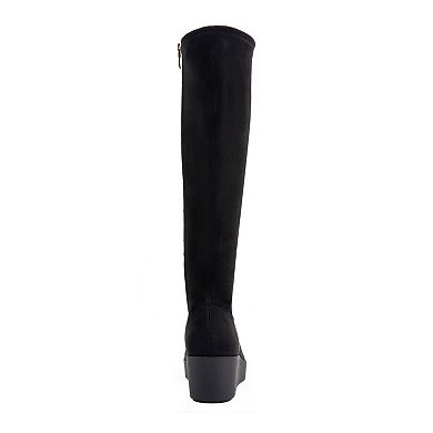 Aerosoles Cecina Women's Wedge Knee-High Boots