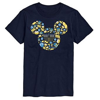 Disney's Mickey Mouse Big & Tall Hanukkah Graphic Tee
