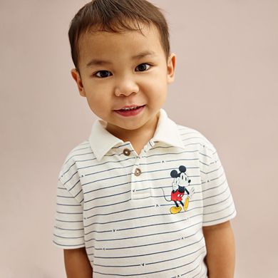 Disney's Mickey Mouse Baby & Toddler Boy Striped Polo Shirt by Jumping Beans
