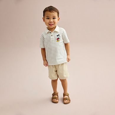 Disney's Mickey Mouse Baby & Toddler Boy Striped Polo Shirt by Jumping Beans