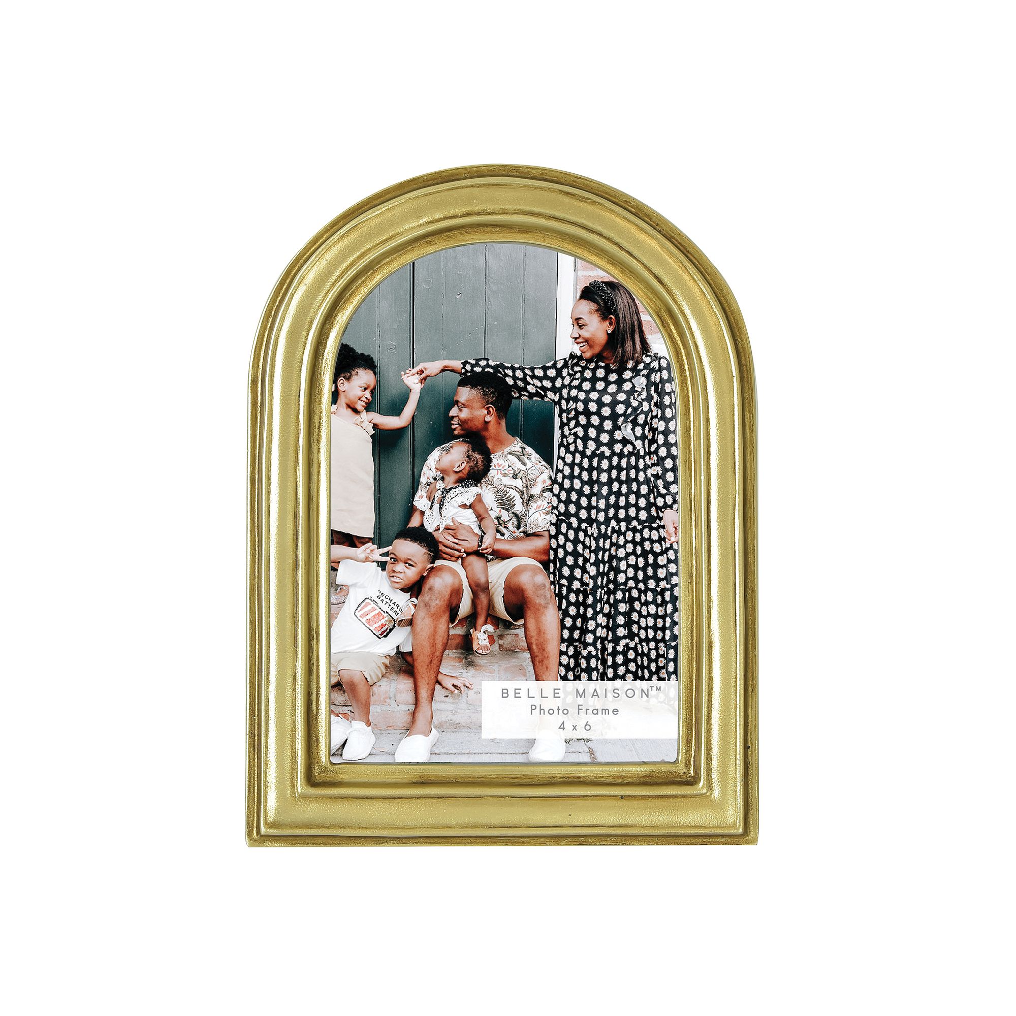 Belle Maison 4 x 6 Arch Table Top Frame, Antique Gold
