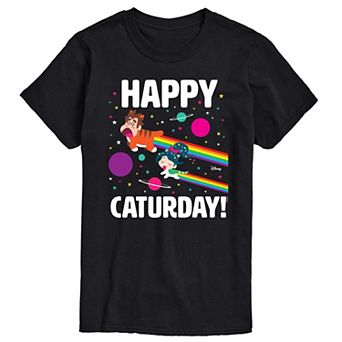 Disney's Wreck It Ralph Big & Tall Happy Caturday Graphic Tee