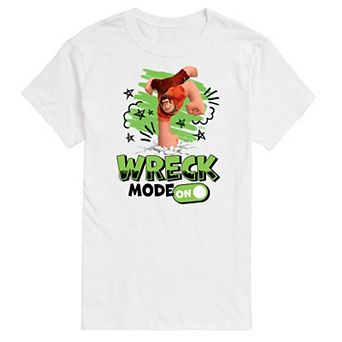Disney's Wreck It Ralph Big & Tall Wreck Mode ON Graphic Tee