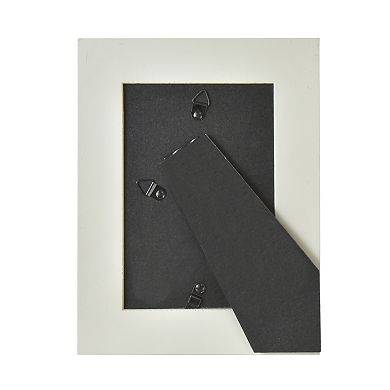 Belle Maison White Beaded Table Top Frame