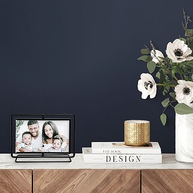 Belle Maison Black Double Swivel Table Top Frame