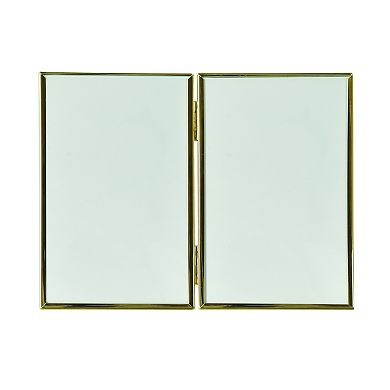 Belle Maison Gold Double Hinge Table Top Frame