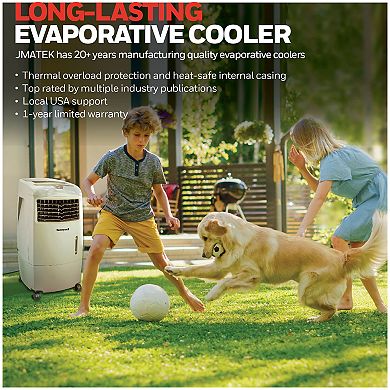 Honeywell CO25AE Indoor Outdoor 500 CFM Evaporative Swamp Air Cooler