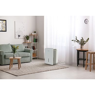 Keystone Portable 50-Pint Dehumidifier with Electronic Controls