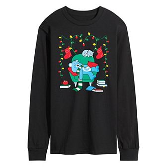 Men's Care Bears Cozy Christmas Long Sleeve Tee
