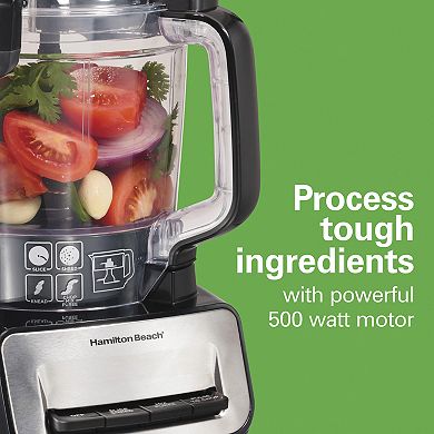 Hamilton Beach 14-Cup Stack & Snap Duo Food Processor