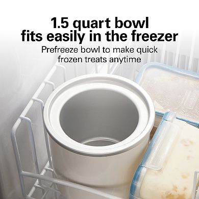 Hamilton Beach 1.5 Quart Ice Cream Maker