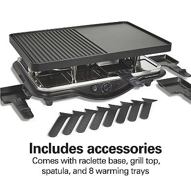 Hamilton Beach Raclette Portable Party Grill
