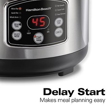 Hamilton Beach 14-Cup Digital Rice/Hot Cereal Cooker