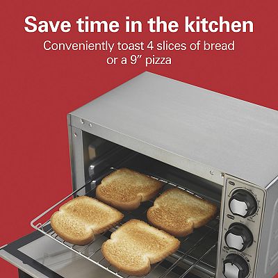 Hamilton Beach Toaster Cooks Slice Toaster Oven Hamilton Beach