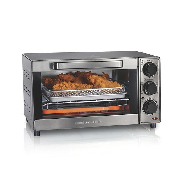 Hamilton Beach 4-Slice Professional Sure-Crisp Air Fry Digital Toaster Oven  31241, Color: Stainless Steel - JCPenney