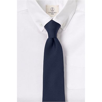 Adult Lands' End School Uniform Solid To Be Tied Tie