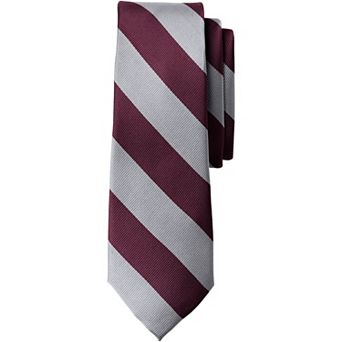 Kids Lands' End School Uniform Stripe Pre-Tied Tie