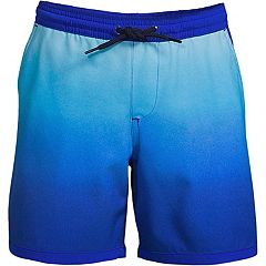 Boys 2-20 Lands' End Solid Swim Trunks