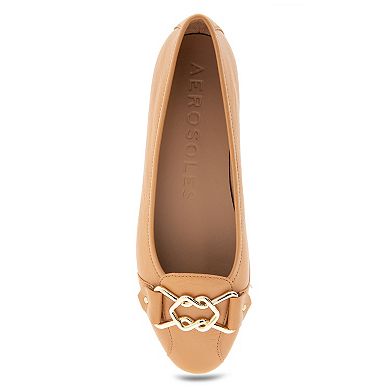 Aerosoles Bia Women's Leather Ballet Flats