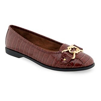 Aerosoles Bia Women's Leather Ballet Flats