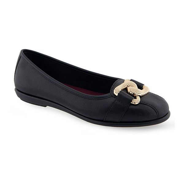 Aerosoles Bijoux Women's Leather Ballet Flats