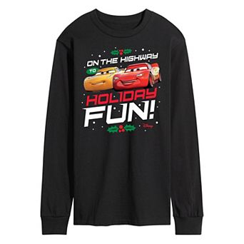Disney's Cars Men's Highway To Holiday Fun Long Sleeve