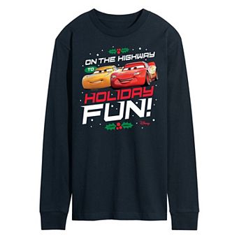 Disney's Cars Men's Highway To Holiday Fun Long Sleeve