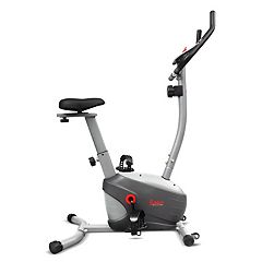 Sunny Health & Fitness Elite Interactive Series Exercise Recumbent Bike - SF-RB420046, Grey