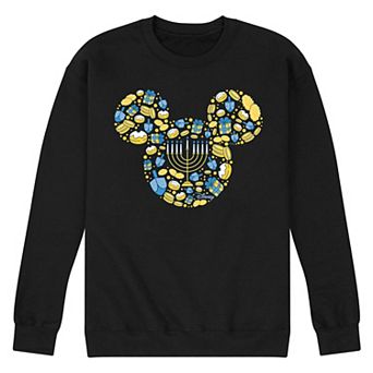 Disney's Mickey Mouse Men's Hanukkah Fleece Sweatshirt