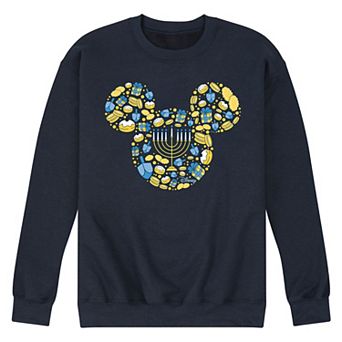 Disney's Mickey Mouse Men's Hanukkah Fleece Sweatshirt