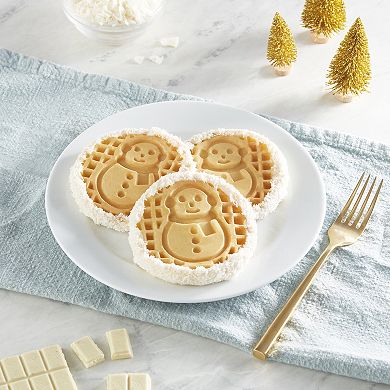 Dash Mini Snowman Waffle Maker