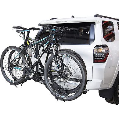 Saris All Star Bike Rack Hitch, Tray Style Hitch Bike Rack, 2-Bikes - Black