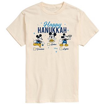 Disney's Mickey Mouse Happy Hanukkah Graphic Tee