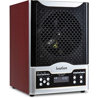 Ivation 5-in-1 HEPA Air Purifier & Ozone Generator, 3,700 Sq/Ft Air Cleaner w/Digital Display