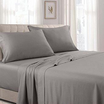 Low Profile (7-10 in Soft Cotton Sateen Sheet Set