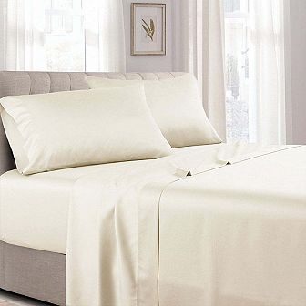 Low Profile (7-10 in Soft Cotton Sateen Sheet Set