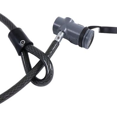 Saris Bike Rack Accessory, 8-Feet Trunk Bike Rack Lock with Stainless Steel Cable - Black