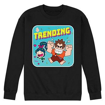 Disney's Wreck It Ralph Men's Trending Fleece Sweatshirt