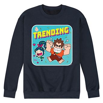 Disney's Wreck It Ralph Men's Trending Fleece Sweatshirt