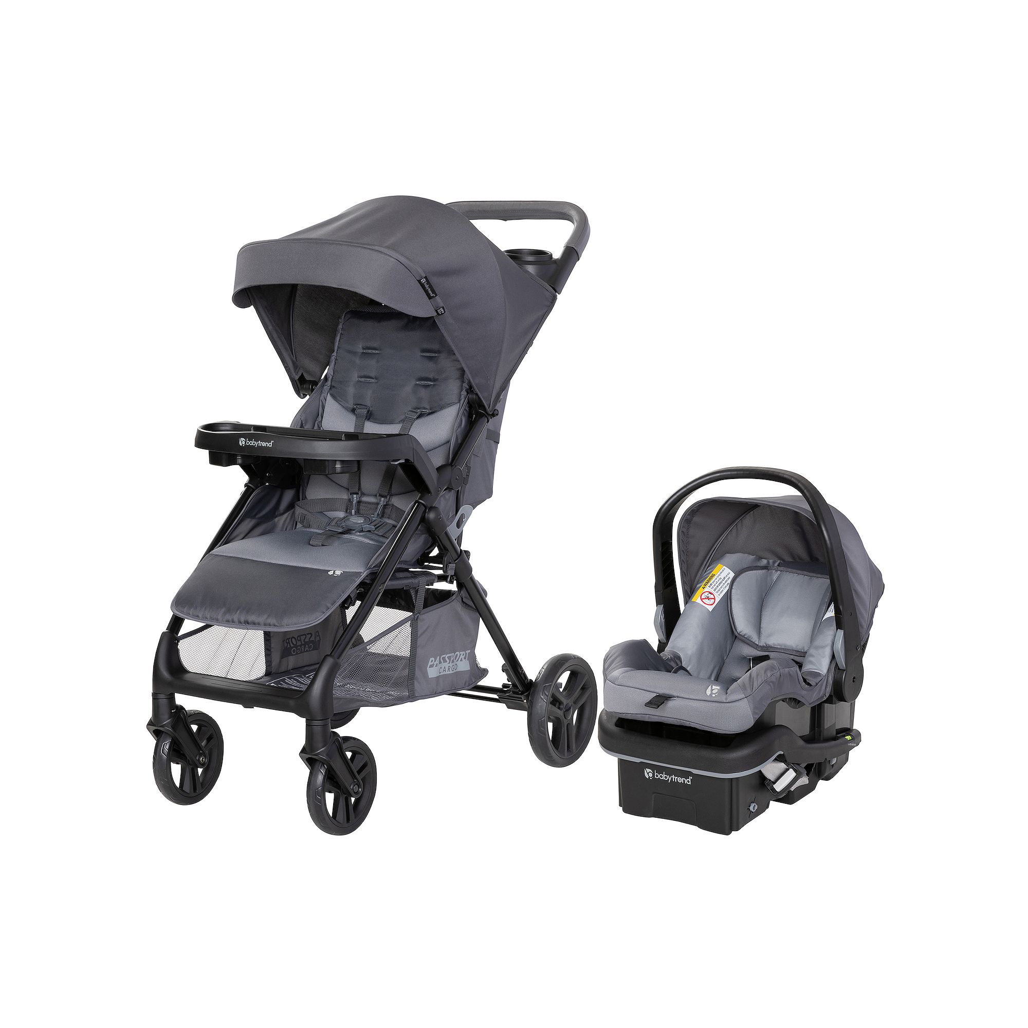 Baby Trend Passport Cargo Travel System with EZ-Lift™ PLUS Infant Car Sea
