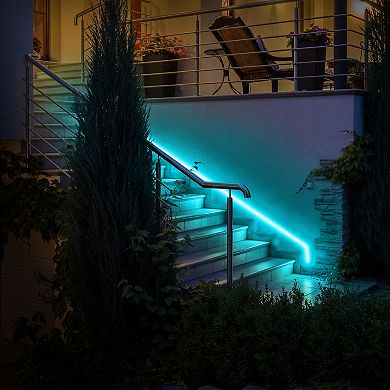 Monster 16.4-ft. Mobile App Smart Outdoor Multi-Color Neon LED Light Strip