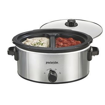 Proctor Silex 6-qt Double-Dish Slow Cooker