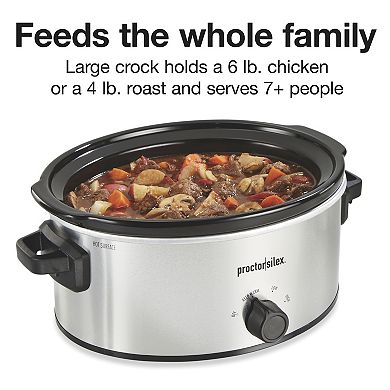 Proctor Silex 6-Quart Double-Dish Slow Cooker