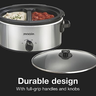 Proctor Silex 6-Quart Double-Dish Slow Cooker