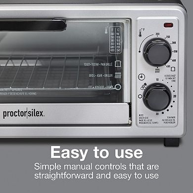Proctor Silex 4-Slice Toaster Oven Broiler