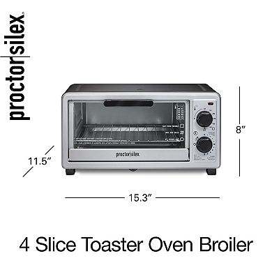 Proctor Silex 4-Slice Toaster Oven Broiler