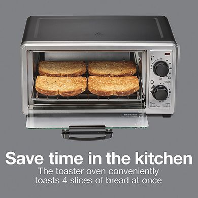 Proctor Silex 4-Slice Toaster Oven Broiler